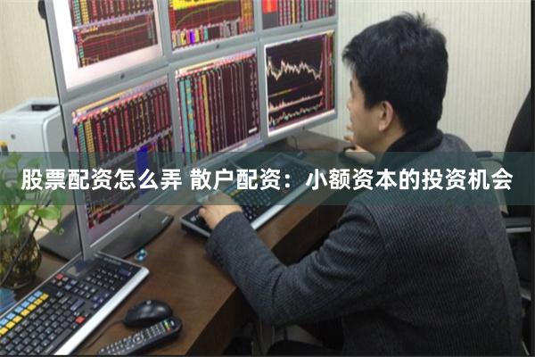股票配资怎么弄 散户配资：小额资本的投资机会
